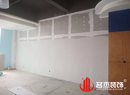 巡工地日記，佛山宏威路服裝展廳裝修項目進行中