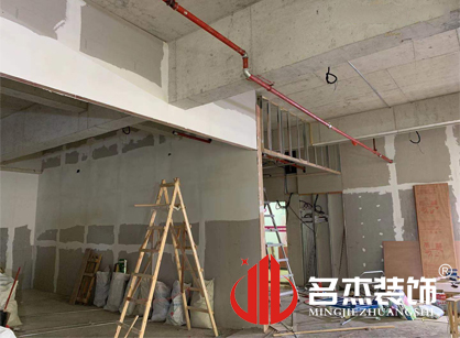 巡工地日記，美蓮葆化妝品辦公室裝修項(xiàng)目進(jìn)行中