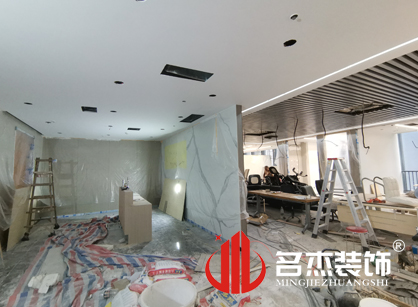 巡工地日記，南訊股份辦公室裝修項目緊張進(jìn)行中